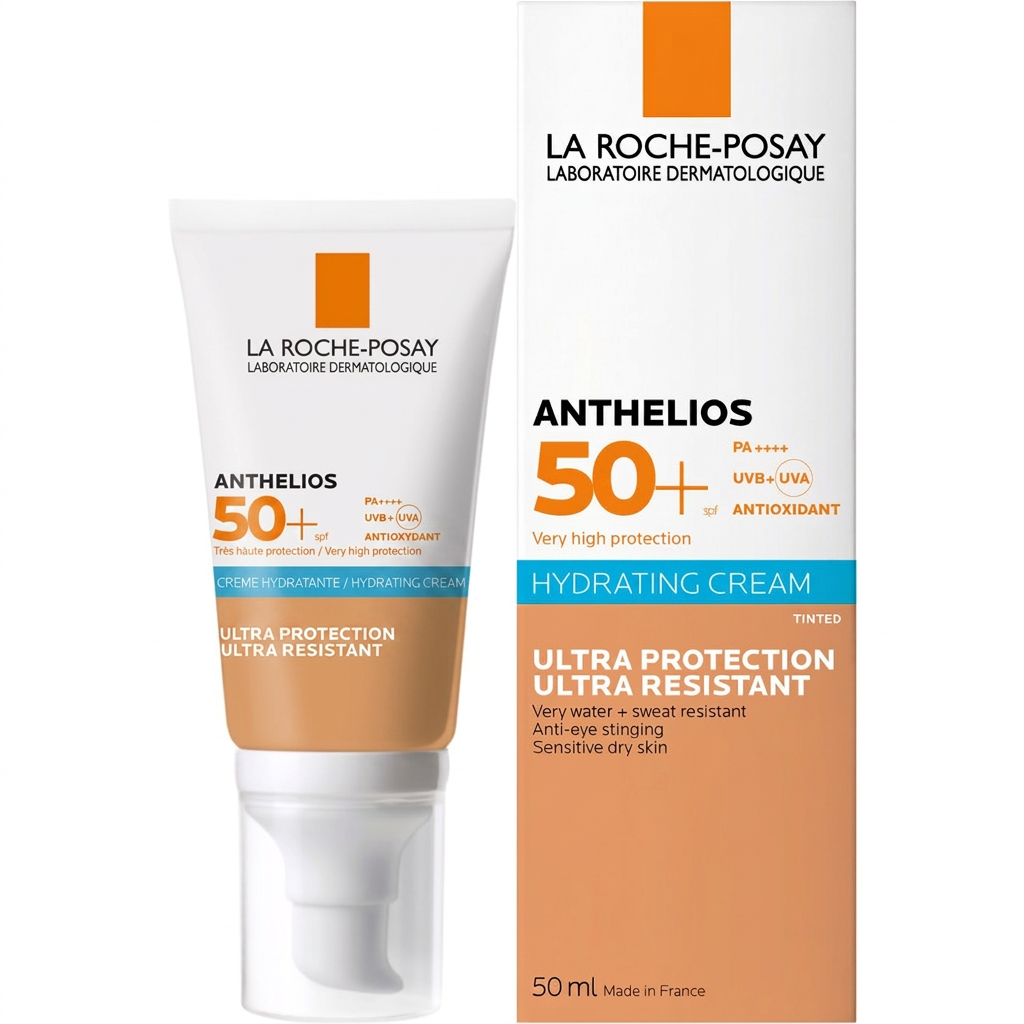 LA ROCHE POSAY Anthelios Creme Hydratante Teinte Spf 50+ H&O Parapharmacie - Algérie LA ROCHE POSAY Anthelios Creme Hydratante Teinte Spf 50+ H&O Parapharmacie - Algérie