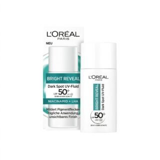 L’Oréal Paris Bright Reveal Fluide Anti-UV SPF50+ Anti-Taches Niacinamide 50 ml H&O Parapharmacie - Algérie L’Oréal Paris Bright Reveal Fluide Anti-UV SPF50+ Anti-Taches Niacinamide 50 ml H&O Parapharmacie - Algérie