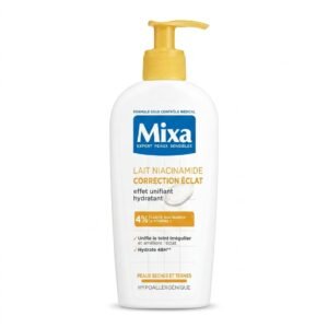 Mixa – LAIT NIACINAMIDE CORRECTION ÉCLAT – Correction éclat et hydratation H&O Parapharmacie - Algérie