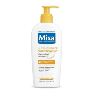Mixa – LAIT NIACINAMIDE CORRECTION ÉCLAT – Correction éclat et hydratation H&O Parapharmacie - Algérie