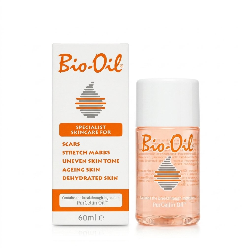 Bio-Oil – Huile de soin polyvalente – Amélioration de l’apparence des cicatrices, vergetures, teint irrégulier, peau vieillissante et peau déshydratée – 60ml e H&O Parapharmacie - Algérie Bio-Oil – Huile de soin polyvalente – Amélioration de l’apparence des cicatrices, vergetures, teint irrégulier, peau vieillissante et peau déshydratée – 60ml e H&O Parapharmacie - Algérie