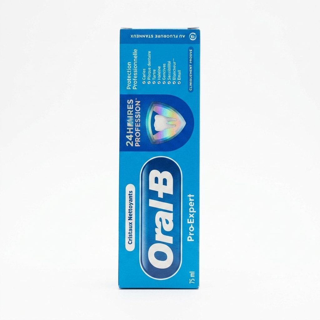 Oral-B – Pro-Expert Cristaux Nettoyants – Protection Professionnelle – 75 ml
