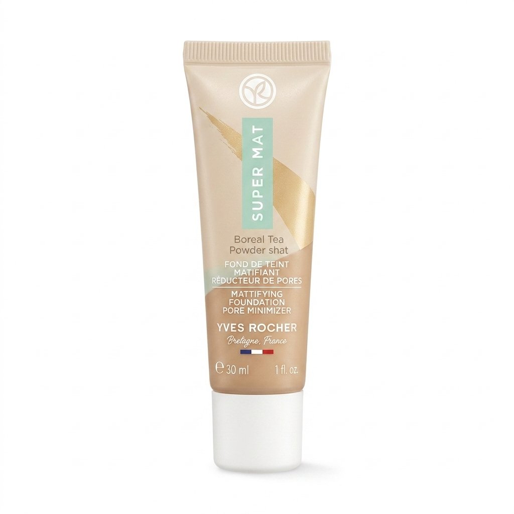 Yves Rocher – Super Mat Mattifying Foundation Pore Minimizer – Matifie et réduit les pores – 30 ml H&O Parapharmacie - Algérie Yves Rocher – Super Mat Mattifying Foundation Pore Minimizer – Matifie et réduit les pores – 30 ml H&O Parapharmacie - Algérie