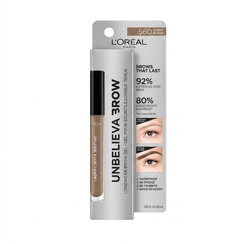 L’Oréal Paris – Unbelieva Brow Longwear Brow Gel – Teinte et Structure des Sourcils – 4.3ml – Teinte N560 H&O Parapharmacie - Algérie L’Oréal Paris – Unbelieva Brow Longwear Brow Gel – Teinte et Structure des Sourcils – 4.3ml – Teinte N560 H&O Parapharmacie - Algérie