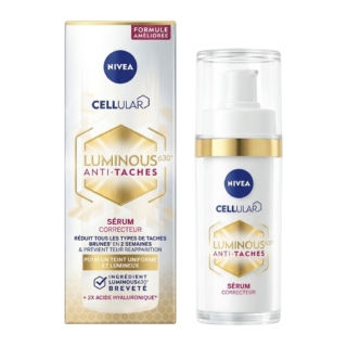NIVEA – CELLULAR LUMINOUS ANTI-TACHES Sérum Correcteur – Réduit les taches brunes et prévient leur réapparition H&O Parapharmacie - Algérie NIVEA – CELLULAR LUMINOUS ANTI-TACHES Sérum Correcteur – Réduit les taches brunes et prévient leur réapparition H&O Parapharmacie - Algérie
