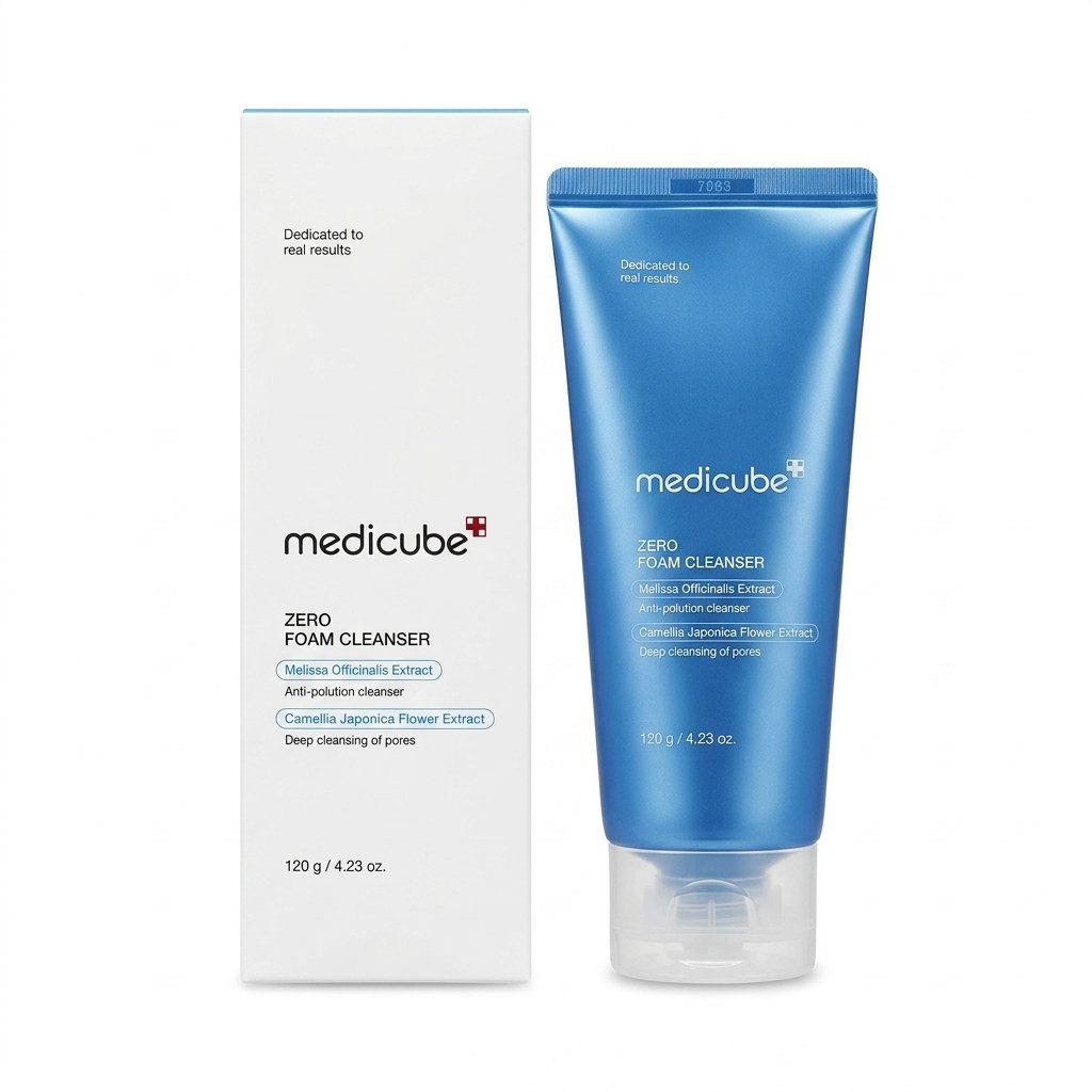 medicube – ZERO FOAM CLEANSER – Nettoyage profond des pores – 120 g / 4.23 oz. H&O Parapharmacie - Algérie medicube – ZERO FOAM CLEANSER – Nettoyage profond des pores – 120 g / 4.23 oz. H&O Parapharmacie - Algérie