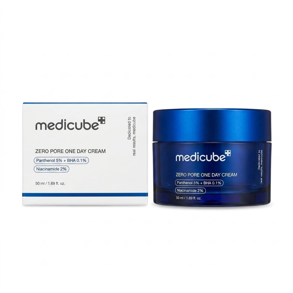 Medicube – Zero Pore One Day Cream – Rétrécissement des pores et hydratation – 50 ml / 1.69 fl. oz. H&O Parapharmacie - Algérie Medicube – Zero Pore One Day Cream – Rétrécissement des pores et hydratation – 50 ml / 1.69 fl. oz. H&O Parapharmacie - Algérie