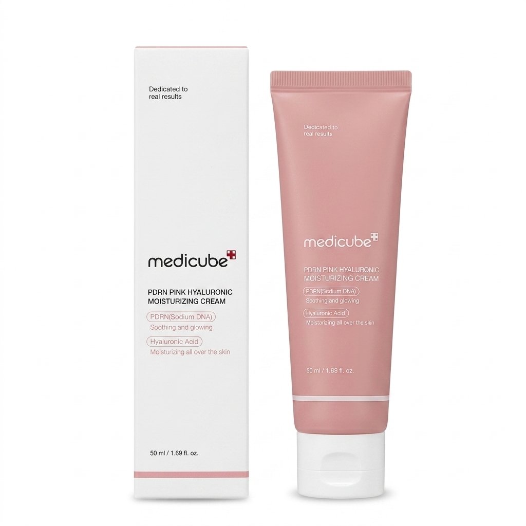 medicube – PDRN PINK HYALURONIC MOISTURIZING CREAM – Hydratation et éclat – 50 ml / 1.69 fl. oz. H&O Parapharmacie - Algérie medicube – PDRN PINK HYALURONIC MOISTURIZING CREAM – Hydratation et éclat – 50 ml / 1.69 fl. oz. H&O Parapharmacie - Algérie