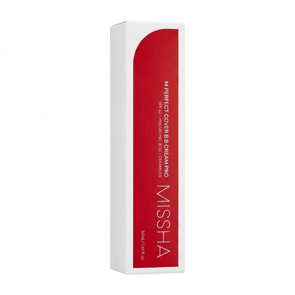MISSHA – M PERFECT COVER B.B CREAM PRO – Couvrance parfaite et soin intensif – 50ml / 1.69 Fl. Oz. H&O Parapharmacie - Algérie MISSHA – M PERFECT COVER B.B CREAM PRO – Couvrance parfaite et soin intensif – 50ml / 1.69 Fl. Oz. H&O Parapharmacie - Algérie