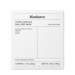 Biodance – HYDRO CERA-NOL REAL DEEP MASK – Hydratation & Nutrition Intense – 4 SHEETS x 1.19 oz (34 g) H&O Parapharmacie - Algérie Biodance – HYDRO CERA-NOL REAL DEEP MASK – Hydratation & Nutrition Intense – 4 SHEETS x 1.19 oz (34 g) H&O Parapharmacie - Algérie