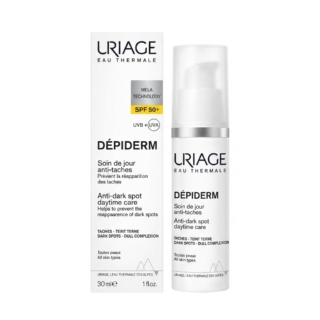 Uriage – Dépiderm Soin de jour anti-taches – Prévention et correction des taches pigmentaires – 30 ml H&O Parapharmacie - Algérie Uriage – Dépiderm Soin de jour anti-taches – Prévention et correction des taches pigmentaires – 30 ml H&O Parapharmacie - Algérie