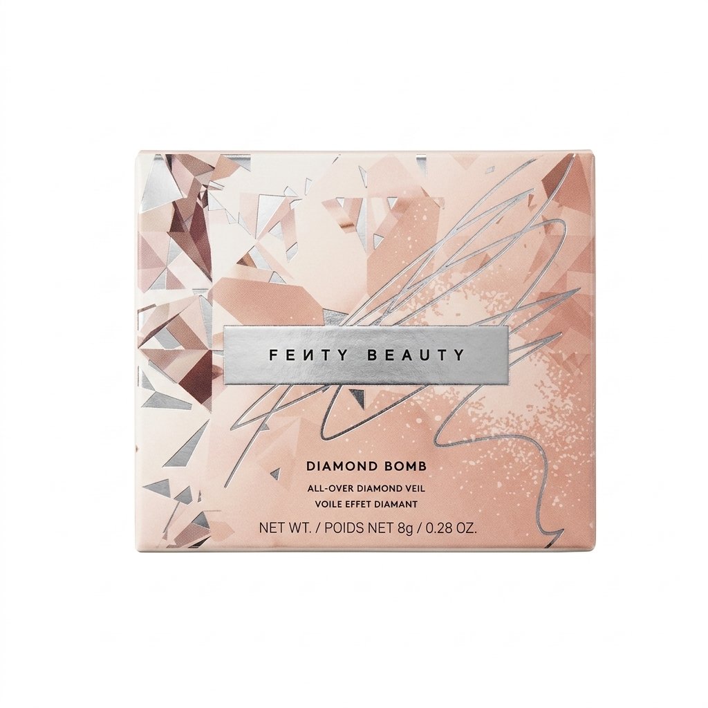 Fenty Beauty – Diamond Bomb All-Over Diamond Veil – Highlighter éclat diamant – 8g / 0.28 OZ. – Teinte 01 How Many Carats ?! H&O Parapharmacie - Algérie Fenty Beauty – Diamond Bomb All-Over Diamond Veil – Highlighter éclat diamant – 8g / 0.28 OZ. – Teinte 01 How Many Carats ?! H&O Parapharmacie - Algérie