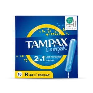 Tampax – Compak – Protection anti-fuites et confort – 16 REGULAR H&O Parapharmacie - Algérie