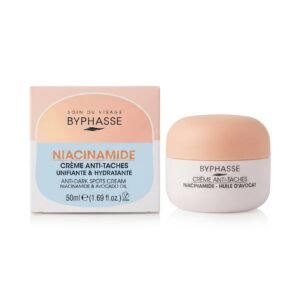 BYPHASSE – NIACINAMIDE Crème Anti-Taches Unifiante & Hydratante – Réduction des taches et uniformisation du teint – 50ml H&O Parapharmacie - Algérie