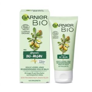 Garnier – BIO-Argan Regenerierender Rescue Balm – Soin réparateur pour peau très sèche H&O Parapharmacie - Algérie
