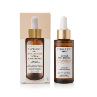 BYPHASSE – SÉRUM ANTI-TACHES NIACINAMIDE – Unifiant & Antioxydant H&O Parapharmacie - Algérie BYPHASSE – SÉRUM ANTI-TACHES NIACINAMIDE – Unifiant & Antioxydant H&O Parapharmacie - Algérie