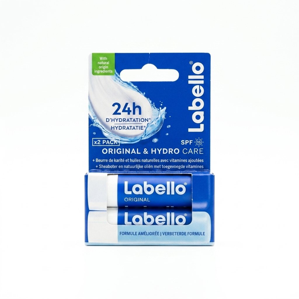 Labello – Original & Hydro Care – Hydratation 24h – 2 x 4.8g5 H&O Parapharmacie - Algérie Labello – Original & Hydro Care – Hydratation 24h – 2 x 4.8g5 H&O Parapharmacie - Algérie