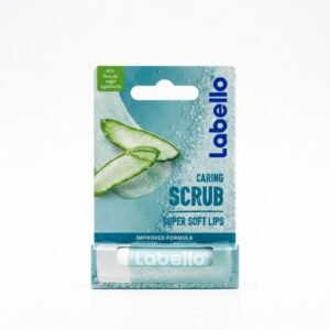 Labello – Caring Scrub Super Soft Lips – Exfolie et adoucit les lèvres – 4.8gr H&O Parapharmacie - Algérie