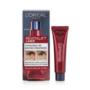 L&rsquo;Oréal Paris – Revitalift Laser Correcteur de poches instantané – Action décongestionnante et lissante – Non visible H&O Parapharmacie - Algérie