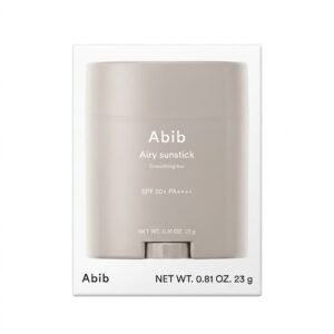 Abib – Airy sunstick Smoothing bar – Protection solaire visage et corps – 23 g H&O Parapharmacie - Algérie