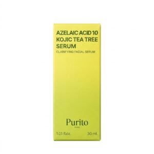Purito – Azelaic Acid 10 Kojic Tea Tree Serum – Sérum clarifiant visage – 30 mL