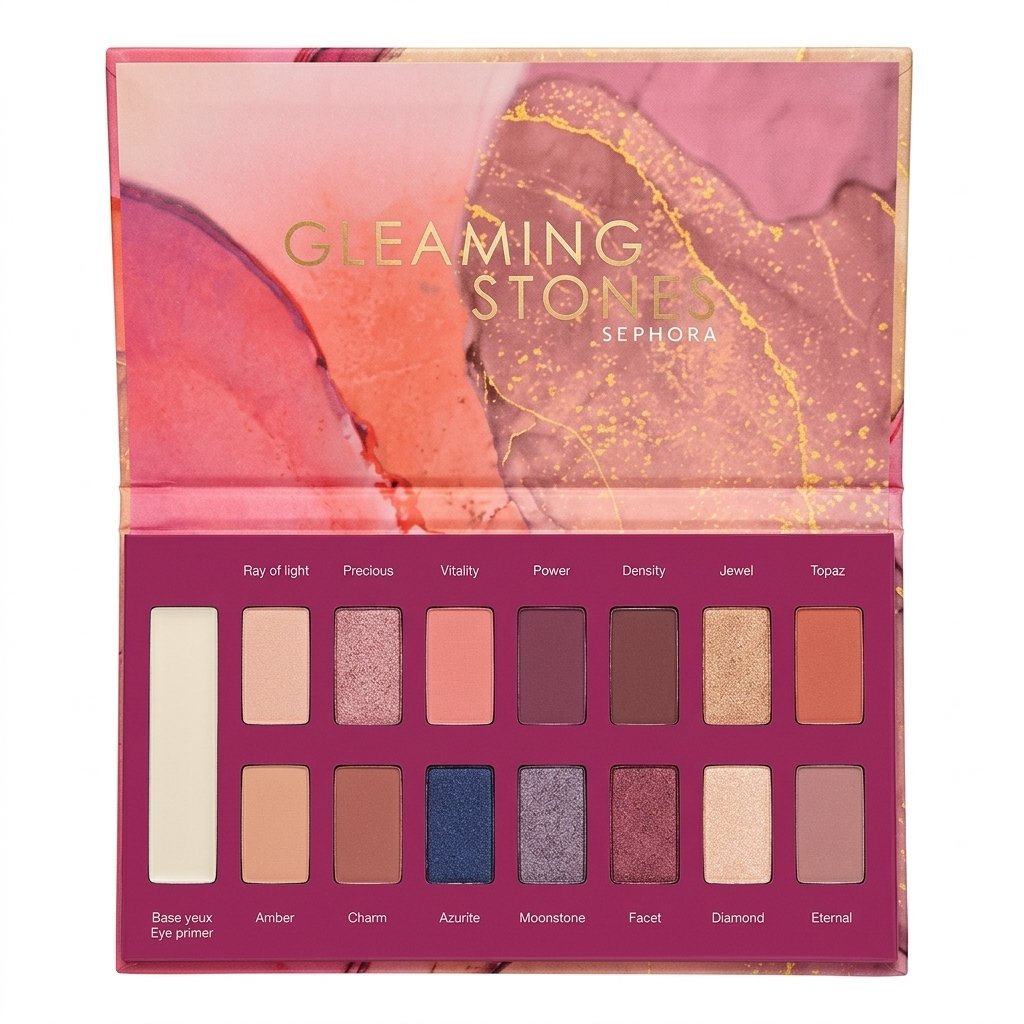 Sephora – Gleaming Stones Eyeshadow Palette – Palette de fards à paupières H&O Parapharmacie - Algérie Sephora – Gleaming Stones Eyeshadow Palette – Palette de fards à paupières H&O Parapharmacie - Algérie