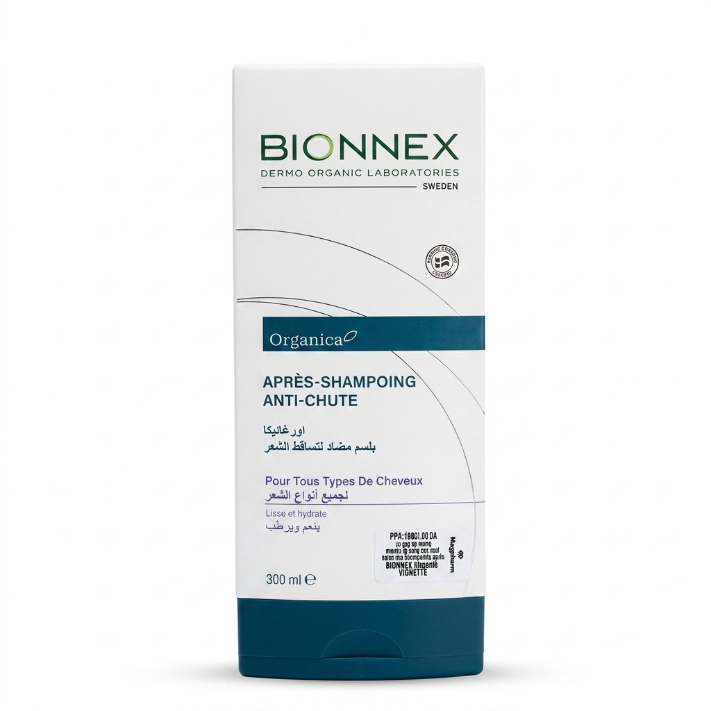 BIONNEX – Organica Après-Shampoing Anti-Chute – Anti-chute & Lissant – 300 ml e H&O Parapharmacie - Algérie BIONNEX – Organica Après-Shampoing Anti-Chute – Anti-chute & Lissant – 300 ml e H&O Parapharmacie - Algérie
