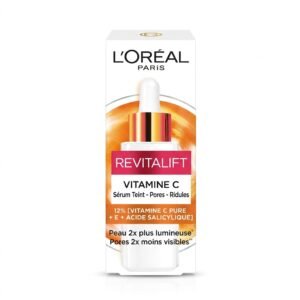L'Oréal Paris – Revitalift Vitamine C Sérum Teint - Pores - Ridules – Booster d'éclat et réduction des pores