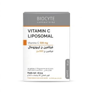 BIOCYTE – VITAMIN C LIPOSOMAL – Soutien immunitaire et antioxydant – 30 gélules H&O Parapharmacie - Algérie