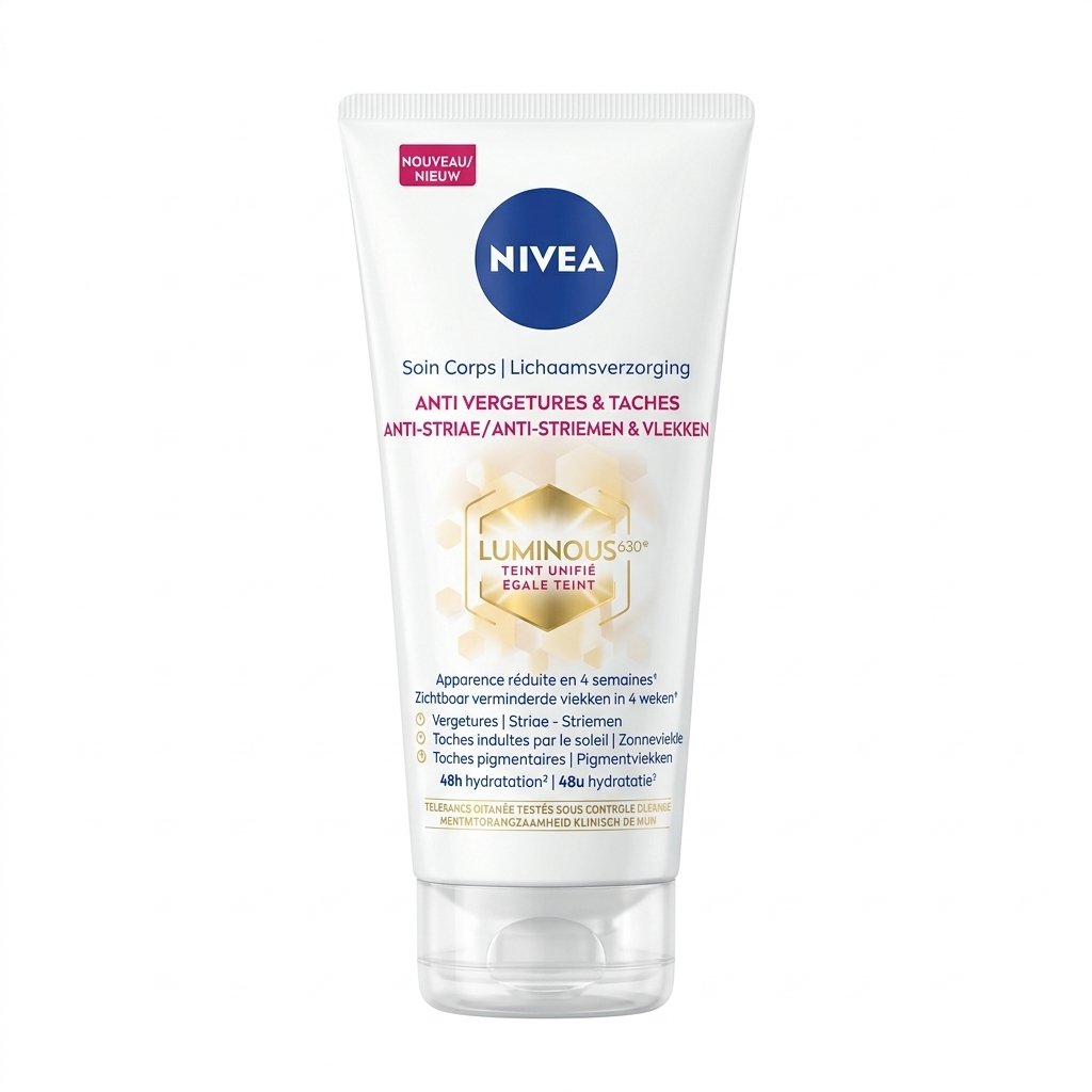 NIVEA – LUMINOUS630 Anti Vergetures & Taches – Réduction des vergetures et des taches – Non visible H&O Parapharmacie - Algérie NIVEA – LUMINOUS630 Anti Vergetures & Taches – Réduction des vergetures et des taches – Non visible H&O Parapharmacie - Algérie