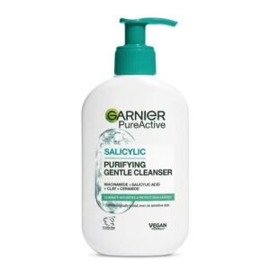 Garnier – PureActive Salicylic Purifying Gentle Cleanser – Élimine les impuretés et protège la barrière cutanée – Non visible H&O Parapharmacie - Algérie