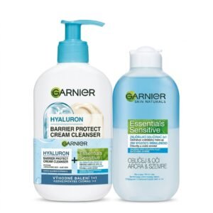Garnier – Hyaluron Barrier Protect Cream Cleanser – Nettoyant crémeux protecteur et hydratant – Non visible