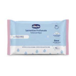 Chicco – Salviettine Profumate – Nettoyage doux pour peaux sensibles – 72 pcs