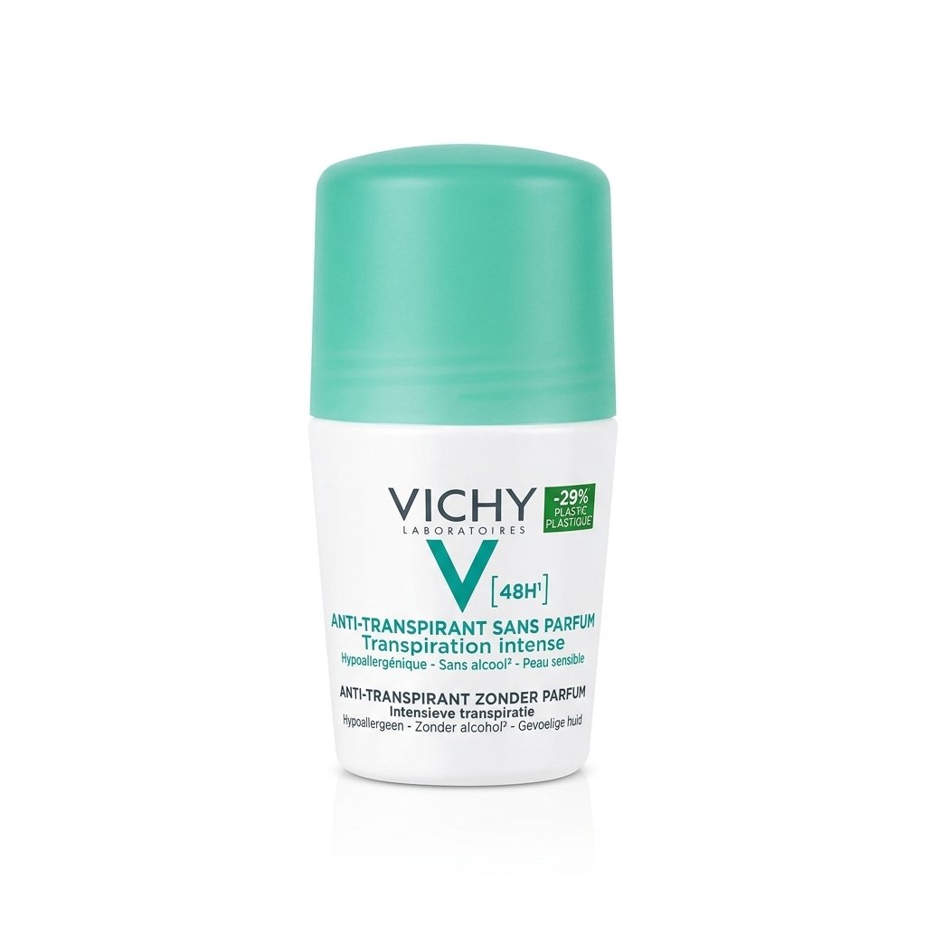 Vichy – Anti-Transpirant 48H Intense Sans Parfum – Transpiration intense H&O Parapharmacie - Algérie Vichy – Anti-Transpirant 48H Intense Sans Parfum – Transpiration intense H&O Parapharmacie - Algérie