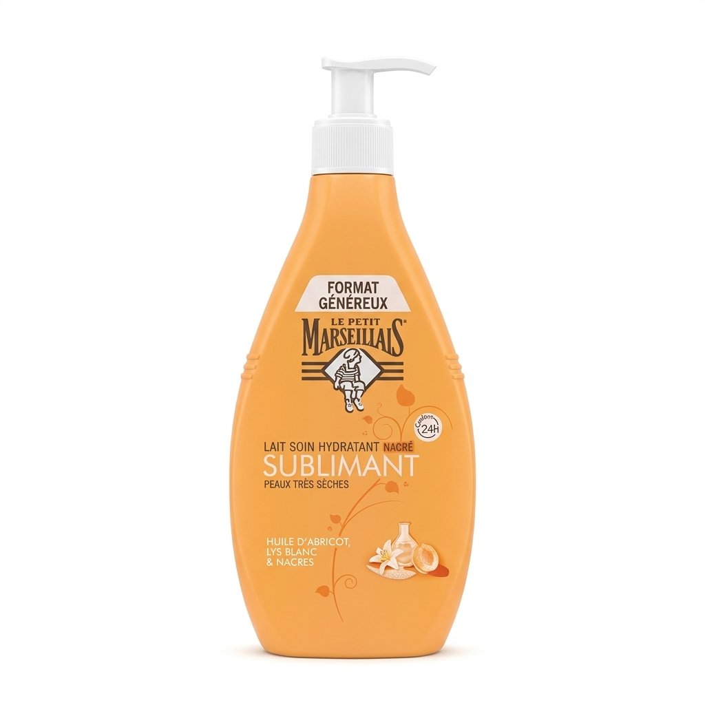 Le Petit Marseillais – Lait Soin Hydratant Nacré Sublimant – Hydratation intense pour peaux très sèches H&O Parapharmacie - Algérie Le Petit Marseillais – Lait Soin Hydratant Nacré Sublimant – Hydratation intense pour peaux très sèches H&O Parapharmacie - Algérie