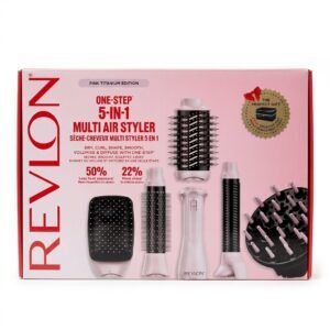 REVLON – ONE-STEP 5-IN-1 MULTI AIR STYLER – Sèche, boucle, sculpte, lisse, donne du volume et diffuse