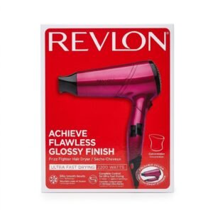 Revlon – Frizz Fighter Hair Dryer – Sèche-cheveux Ultra Rapide – 2200 Watts
