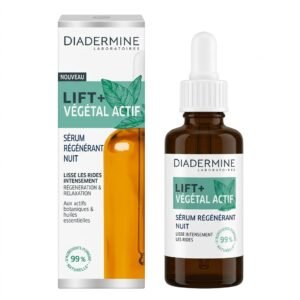 DIADERMINE – Lift+ Végétal Actif Sérum Régénérant Nuit – Lisse les rides intensément – Non visible