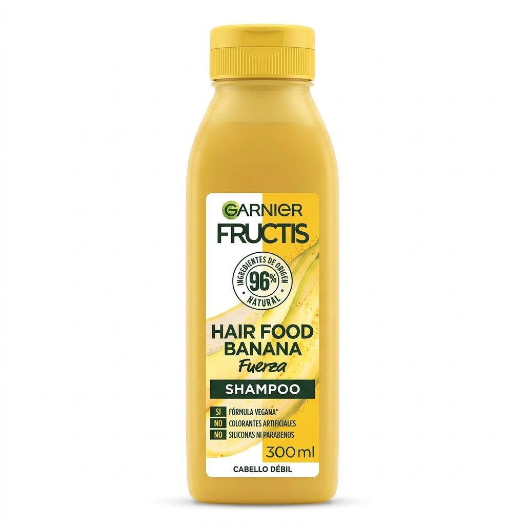 Garnier Fructis Hair Food Banana Fuerza Shampoo Fortifiant Cheveux Faibles 300ml H&O Parapharmacie - Algérie Garnier Fructis Hair Food Banana Fuerza Shampoo Fortifiant Cheveux Faibles 300ml H&O Parapharmacie - Algérie