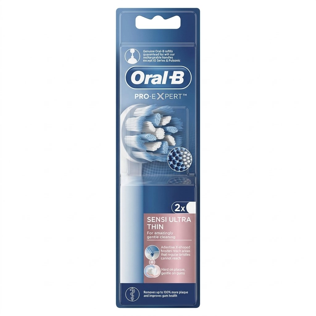 Oral-B – Sensi Ultra Thin Brossettes – Nettoyage en douceur pour dents sensibles – 2 brossettes H&O Parapharmacie - Algérie Oral-B – Sensi Ultra Thin Brossettes – Nettoyage en douceur pour dents sensibles – 2 brossettes H&O Parapharmacie - Algérie