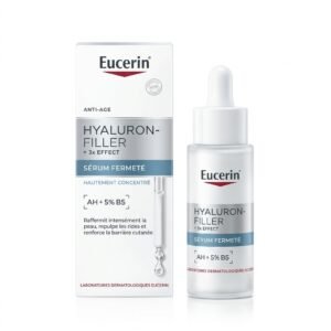 Eucerin – Hyaluron-Filler Sérum Fermeté 3x Effect – Raffermissement et Repulpement – Non visible