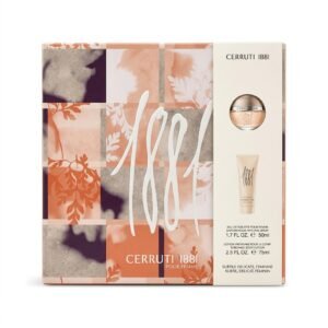 Cerruti 1881 – 1881 Pour Femme Eau de Toilette & Lotion Pour le Corps – Parfum floral et hydratation – 50ml + 75ml