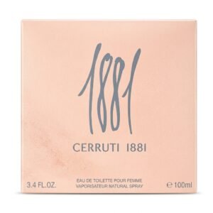 Cerruti – 1881 Pour Femme – Eau de Toilette Florale et Fruitée – 100ml
