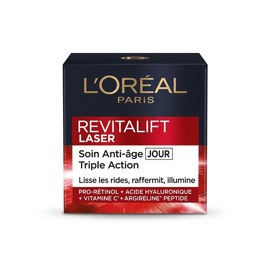 L’Oréal Paris – Revitalift Laser Triple Action Soin Anti-âge Jour – Lisse, raffermit et illumine H&O Parapharmacie - Algérie L’Oréal Paris – Revitalift Laser Triple Action Soin Anti-âge Jour – Lisse, raffermit et illumine H&O Parapharmacie - Algérie