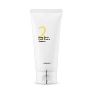 numbuzin – Deep Clean Fresh Cream Cleanser – Nettoyage en profondeur – Non visible