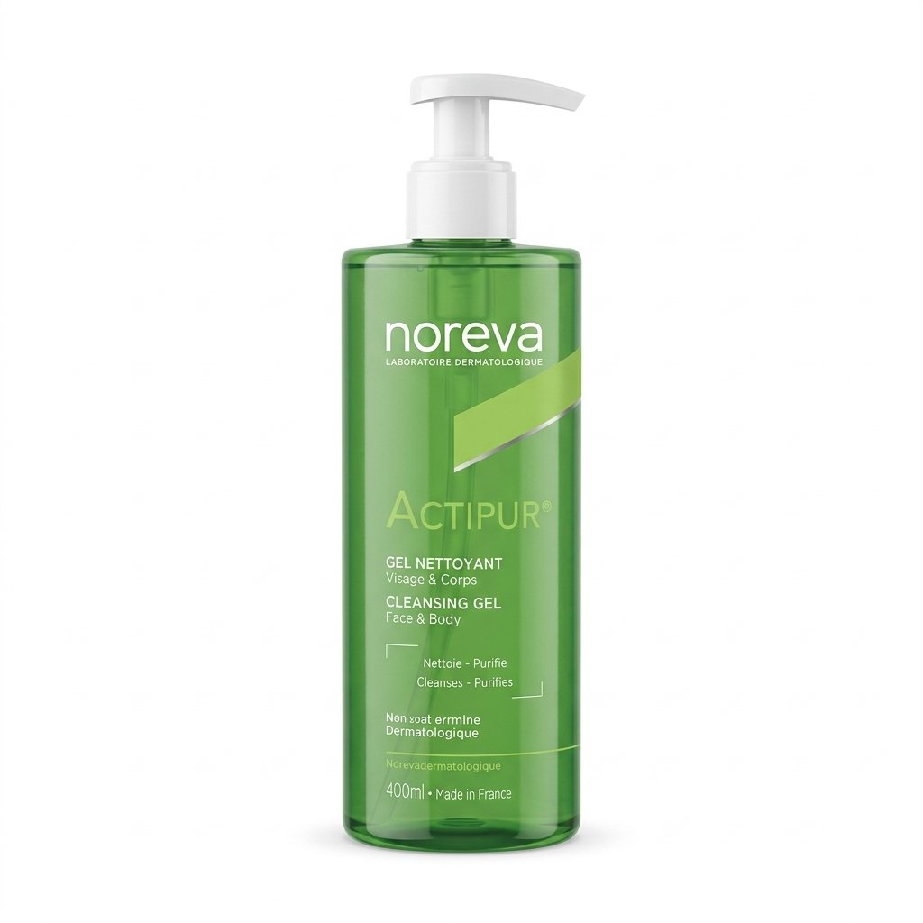Noreva – Actipur Gel Nettoyant Visage & Corps – Nettoie et Purifie – 400ml H&O Parapharmacie - Algérie Noreva – Actipur Gel Nettoyant Visage & Corps – Nettoie et Purifie – 400ml H&O Parapharmacie - Algérie