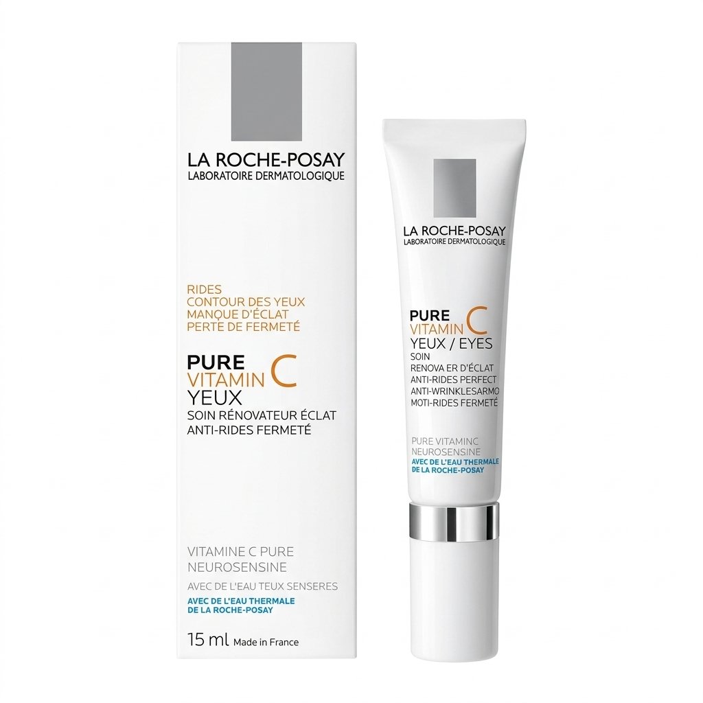 LA ROCHE-POSAY – PURE VITAMIN C YEUX – Réduction des rides et éclat – 15 ml H&O Parapharmacie - Algérie LA ROCHE-POSAY – PURE VITAMIN C YEUX – Réduction des rides et éclat – 15 ml H&O Parapharmacie - Algérie