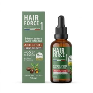HAIR FORCE 1 – Sérum crème anti-chute sans rinçage – Accélère la repousse des cheveux – 50 ml H&O Parapharmacie - Algérie