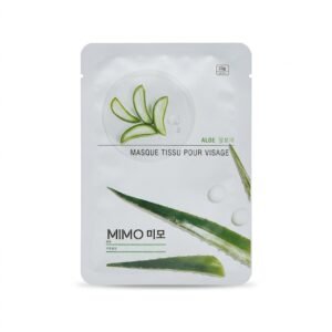 MIMO – Masque Tissu Pour Visage Aloe Vera – Hydratation et Apaisement – 23g H&O Parapharmacie - Algérie