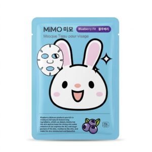 MIMO – Blueberry Fit Masque Tissu pour visage – Hydratant – 23g H&O Parapharmacie - Algérie